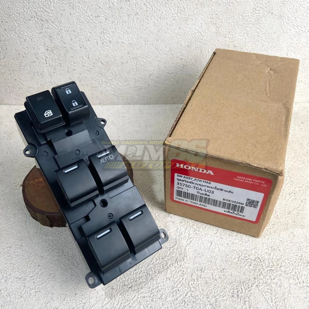 Master Switch Power Window 35750-T0A-U03 Honda CRV Gen 4 RM1 RM3 Civic FB 2012-2015