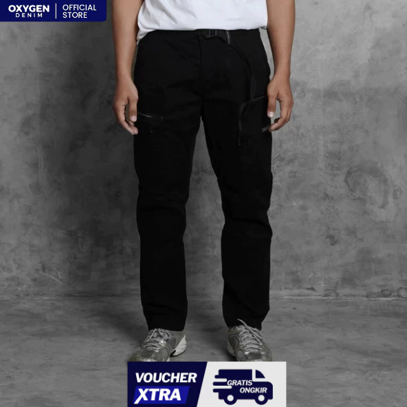 Oxygen Denim Evolve Wanderlust Tapered Cargo (703-9212)