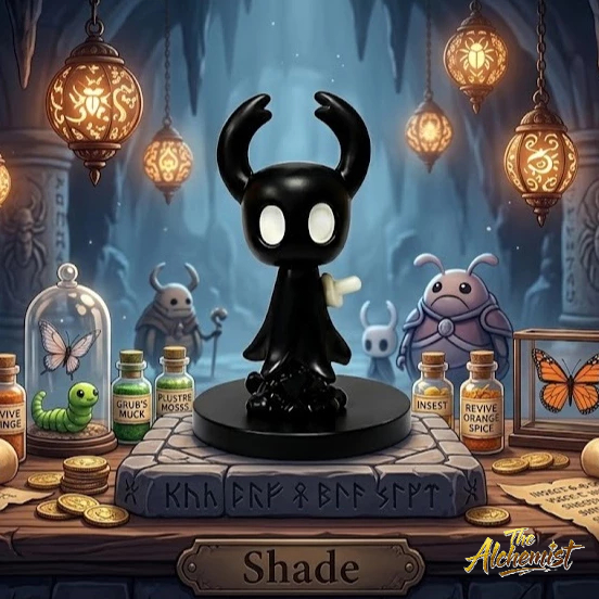 Action Figure Hollow Knight Silk Song Shade - TA - Mainan Action Figur Shade - The Alchemist