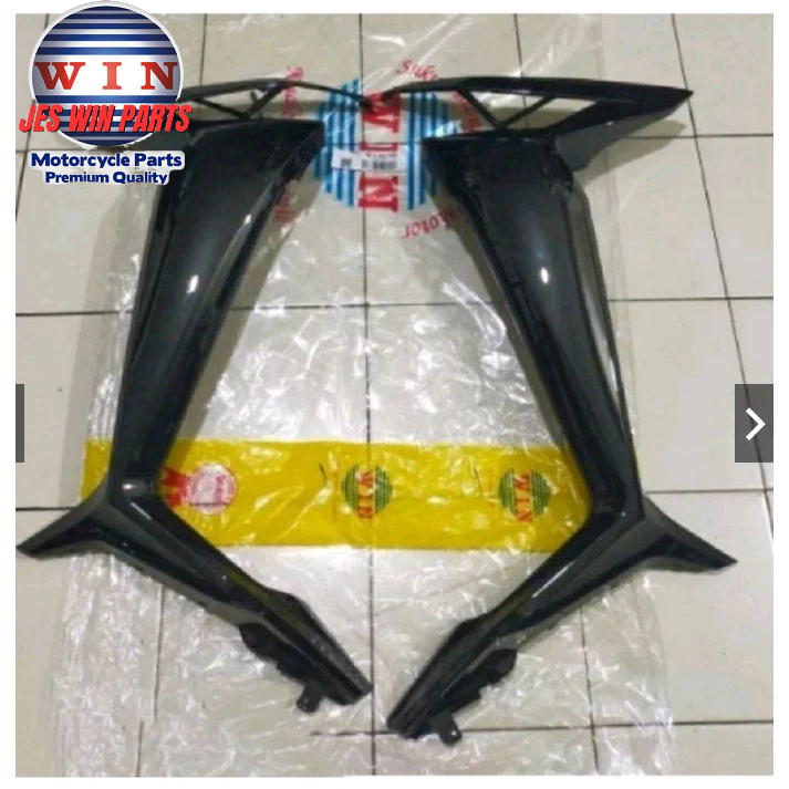 Tebeng Depan KANAN KIRI Supra X 125 FI HITAM 2014 2015 2016 2017 2018 2019 Original WIN / LEGSHIELD 