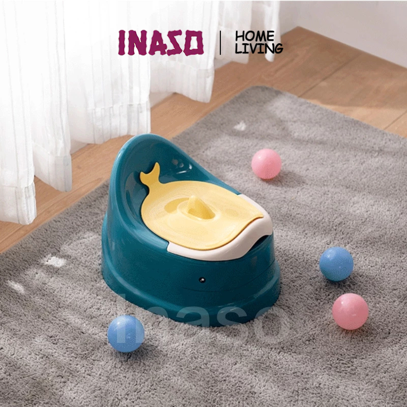 INASO Lucu Baby Potty Training Pispot Anak Pispot BAB Dudukan Toilet Portable Pispot HSB716