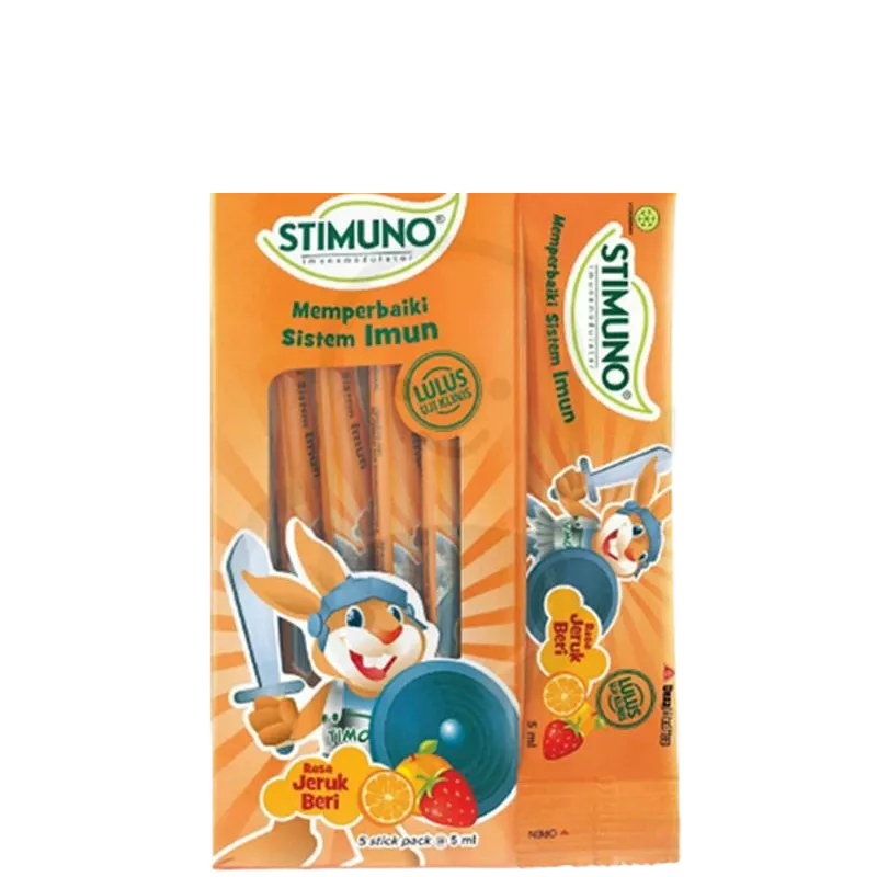 STIMUNO ORANGE BERRY FLAVOUR 5 SACHET