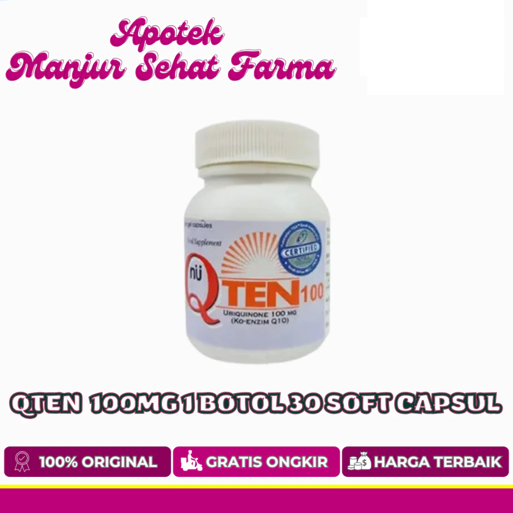 Q-TEN 100MG 30 SOFT CAPSUL