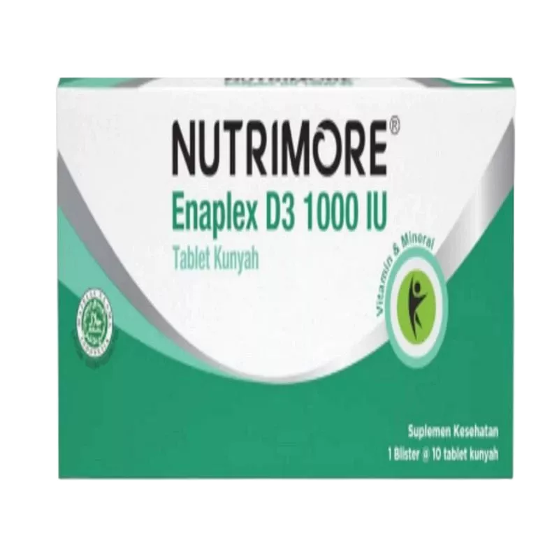 NUTRIMORE ENAPLEX D3 1000 IU