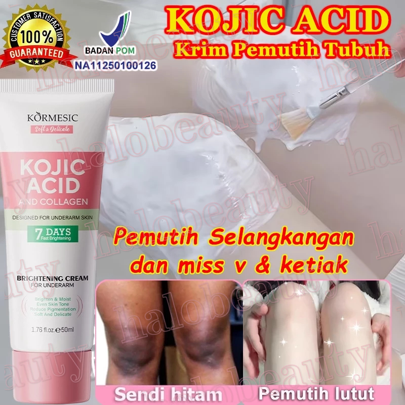 kojic acid Krim pemutih ketiak Pemutih Selangkangan dan miss v pemutih ketiak Memutihkan Lipatan dan