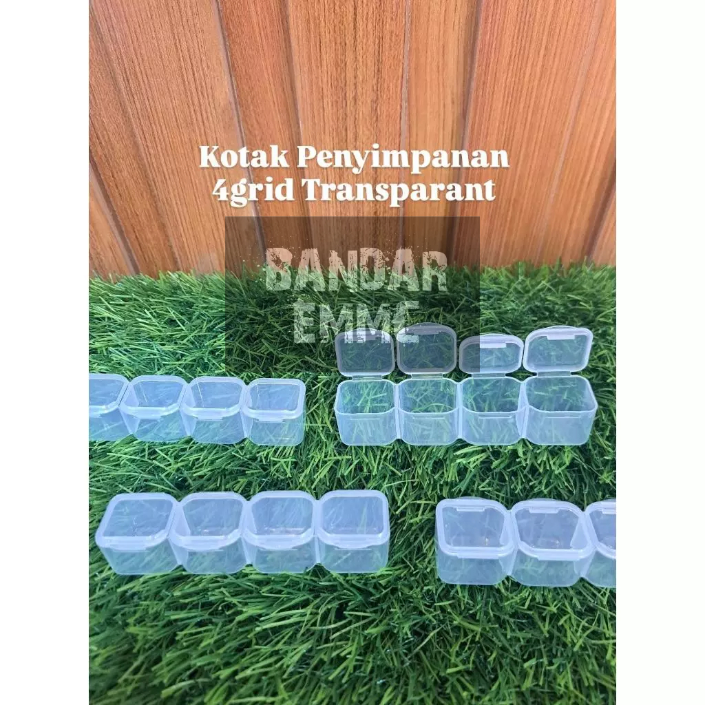 BOX KOMPONEN IC TRANSPARAN