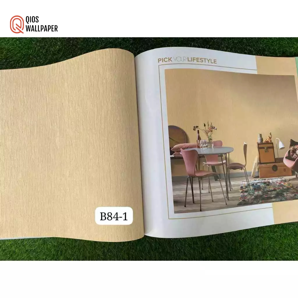 Wallpaper Dinding Premium Polos Bertekstur dan Emboss 10 Meter Wallpaper Dinding Polos