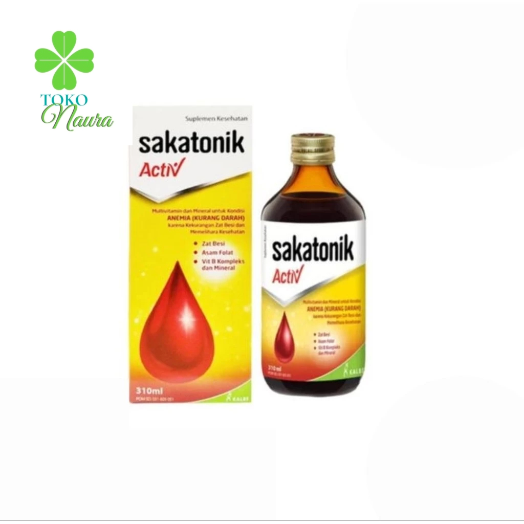SAKATONIK ACTIV MULTIVITAMIN ZAT BESI