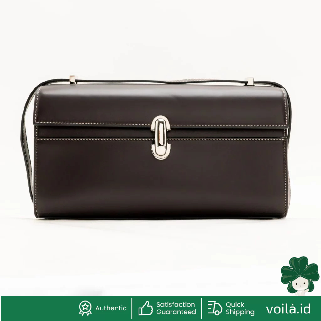 Symmetry 26 Crossbody Calfskin Leather Currant