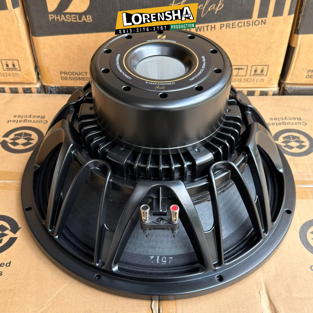 Speaker 18 Inch PHASELAB S18 XF4000 / S18XF4000 NEO