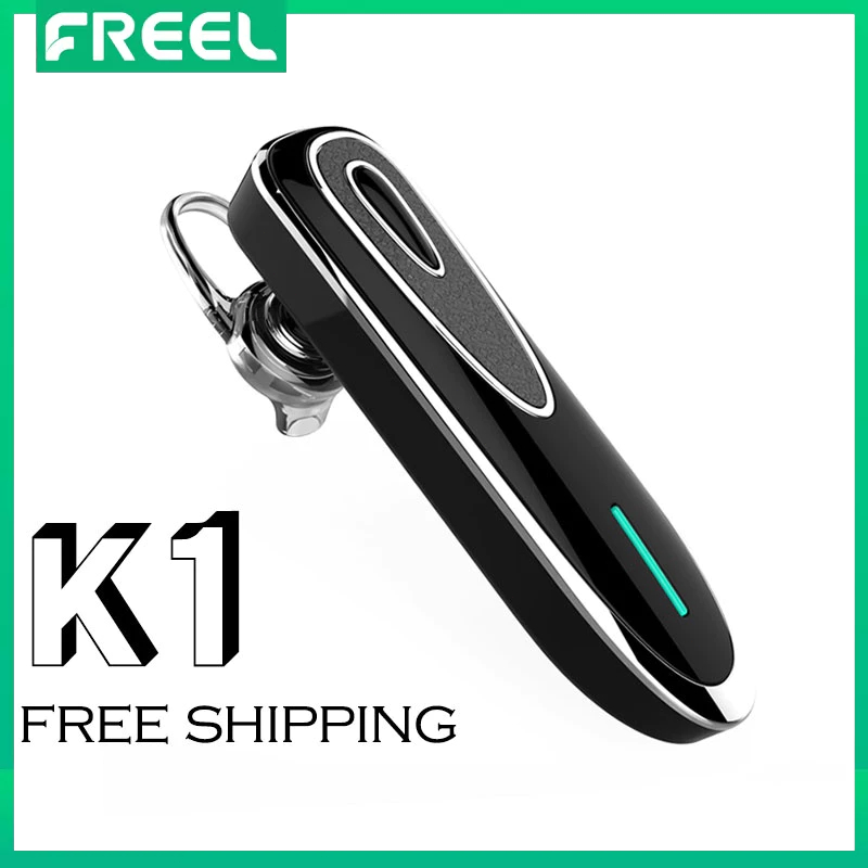 Headset Bluetooth K1 Waktu Siaga Panjang Headset Bluetooth Stereo Panggilan Telepon Headset Bluetoot