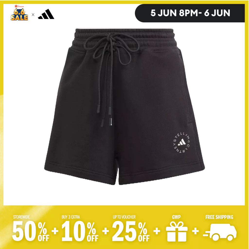 adidas Lifestyle adidas by Stella McCartney TrueCasuals Terry Short Women Black IK9093