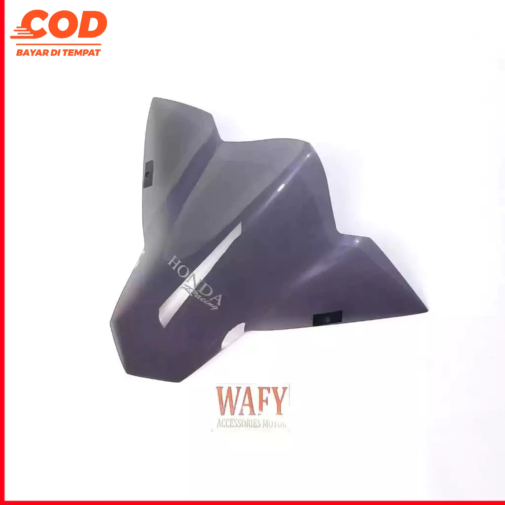 Visor Windshield Motor Honda Sonic Hitam Dan Bening