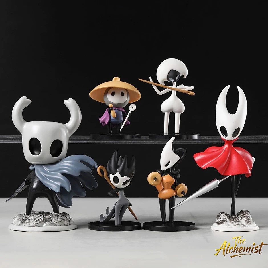 Action Figure Hollow Knight Silk Song - TA - Mainan Action Figur Silksong The Knight Hornet Quirrel 