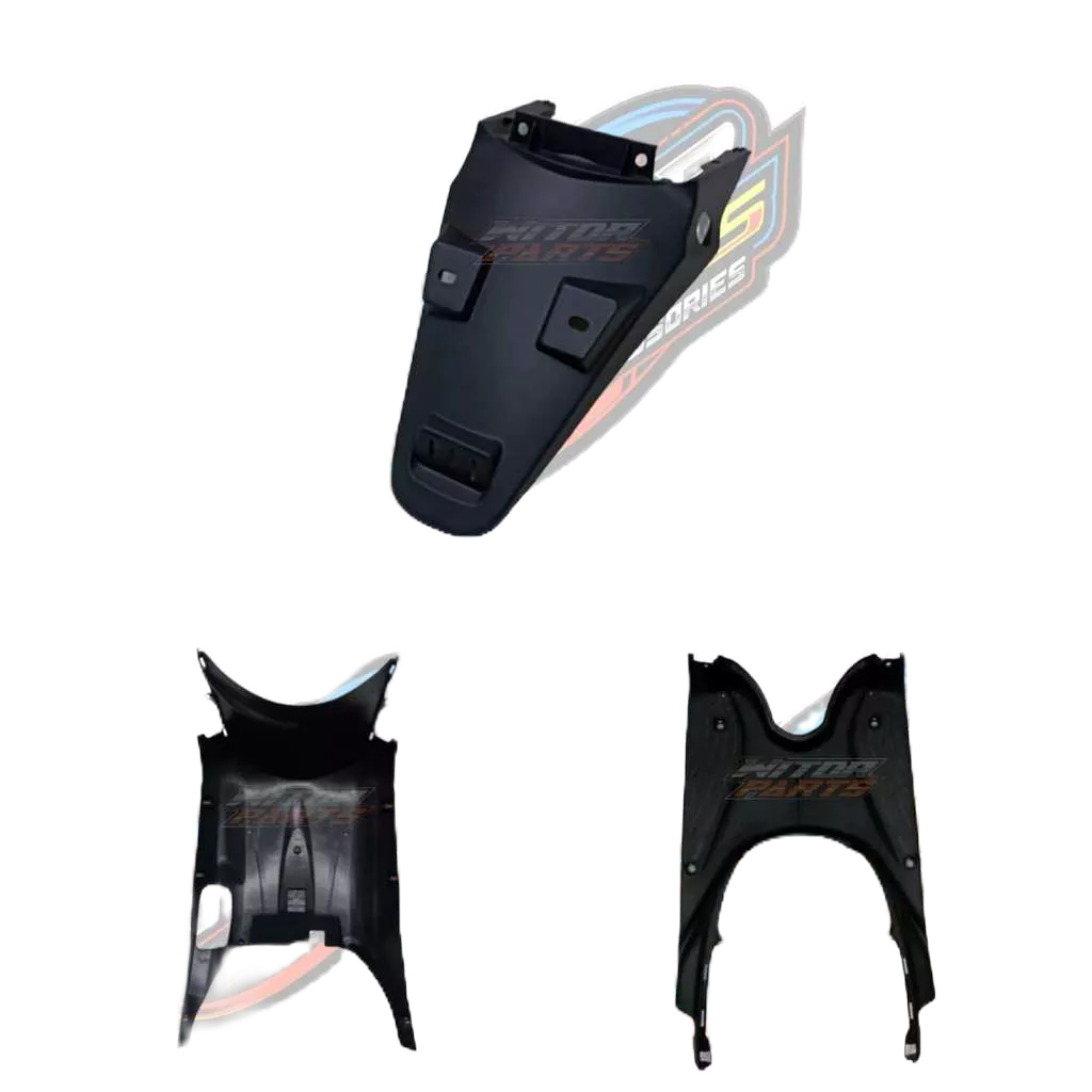 Cover Body Kasar Honda Scoopy Lama Karbu 2010 2011 2012 Injekan Dasbor Kolong Spakbor Belakang