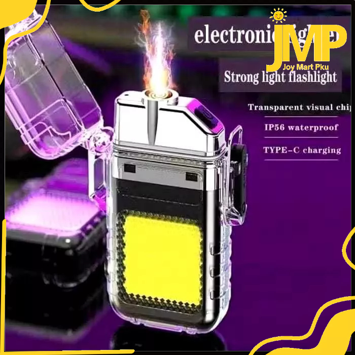 JMP - Elektrik Korek + Senter Emergency Lampu Korek Elektrik Gantungan Kunci