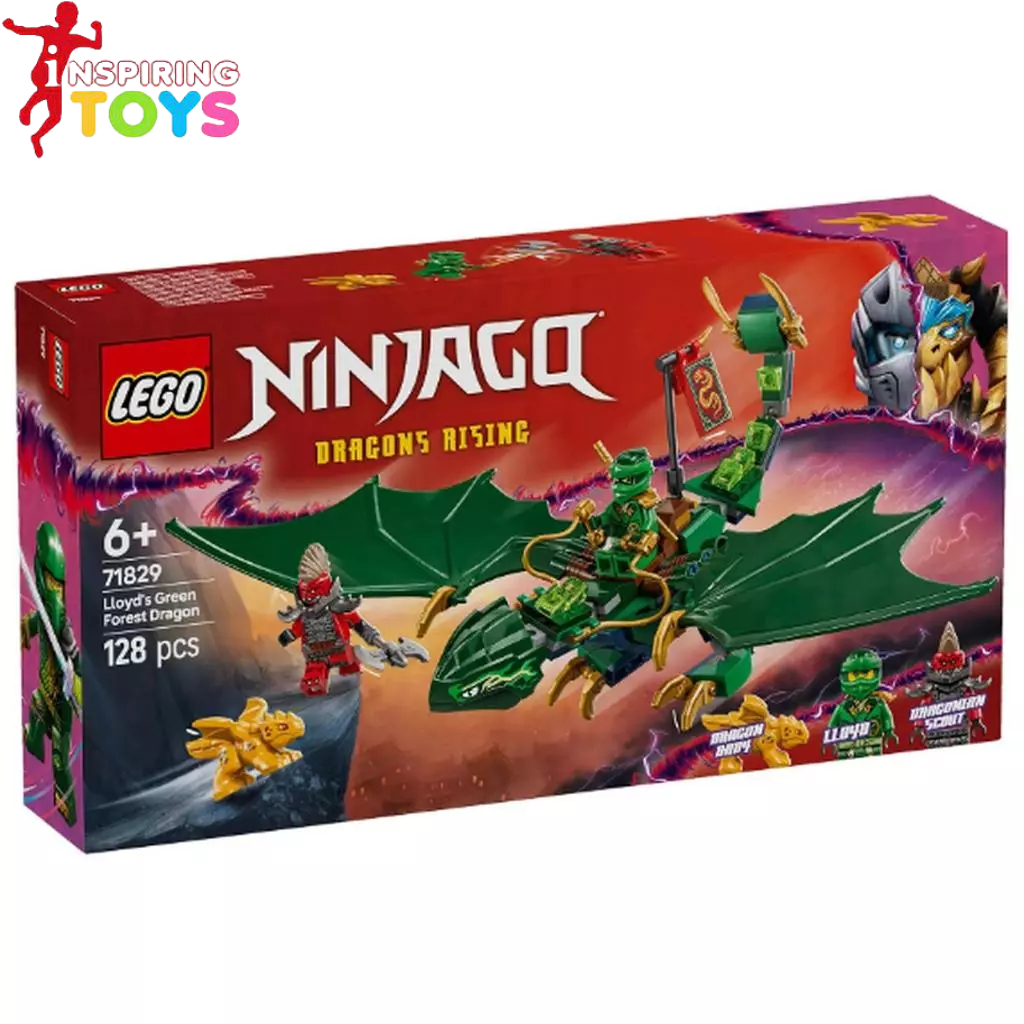 LEGO 71829 Lloyd's Green Forest Dragon Ninjago