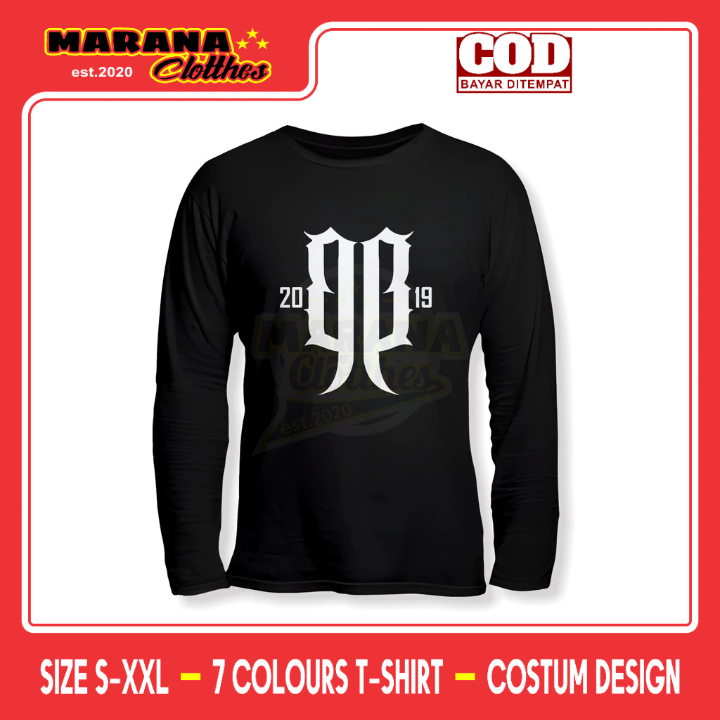 Kaos BANDUNG BERISIK Lengan Panjang Baju Musik