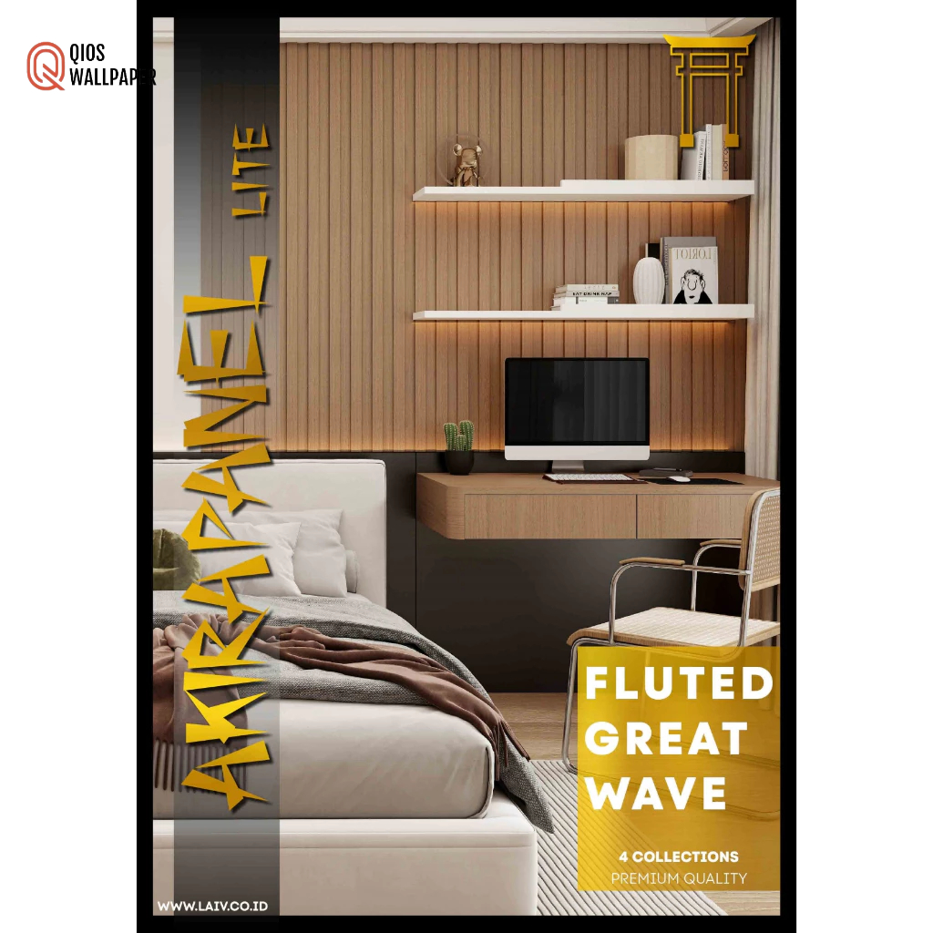Wall Panel PVC Ruangan Minimalis / Wall Panel PVC Akira