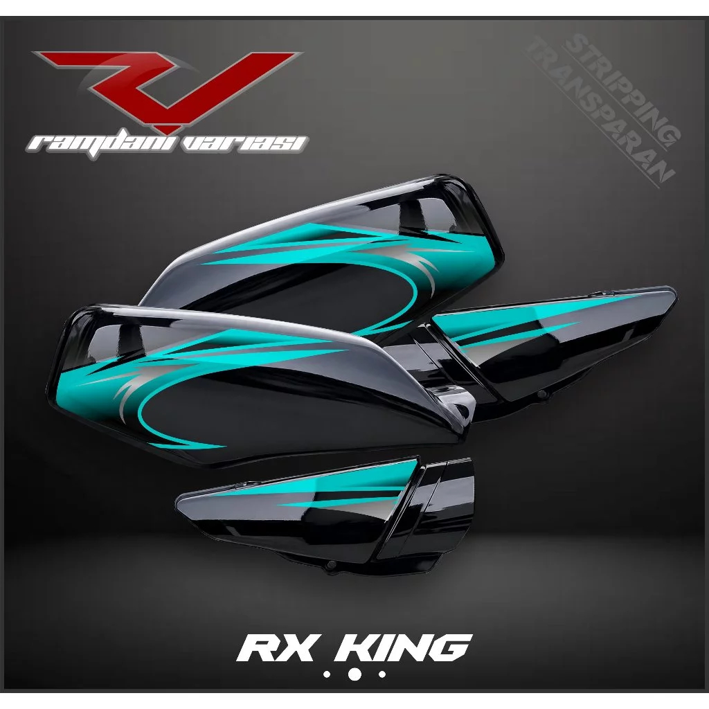 STRIPING TRANSPARAN RX KING/STIKER RX KING VARIASI/STIKER STRIPING TRANSPARAN RX KING