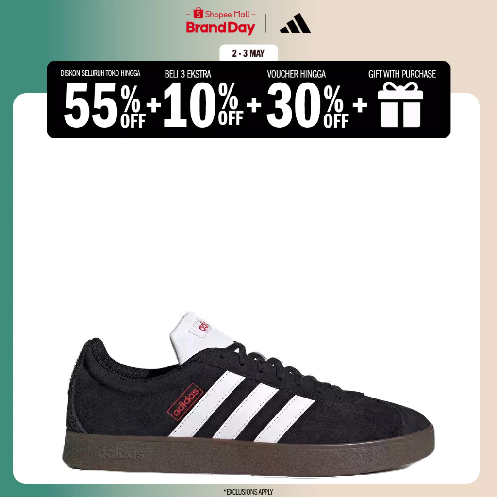 adidas Skateboarding & Lifestyle VL Court 2.0 Shoes Men Black HQ1801