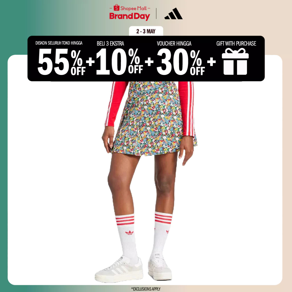 adidas Lifestyle adidas Originals x Liberty London Pleated Skirt Women Multicolor JC7774