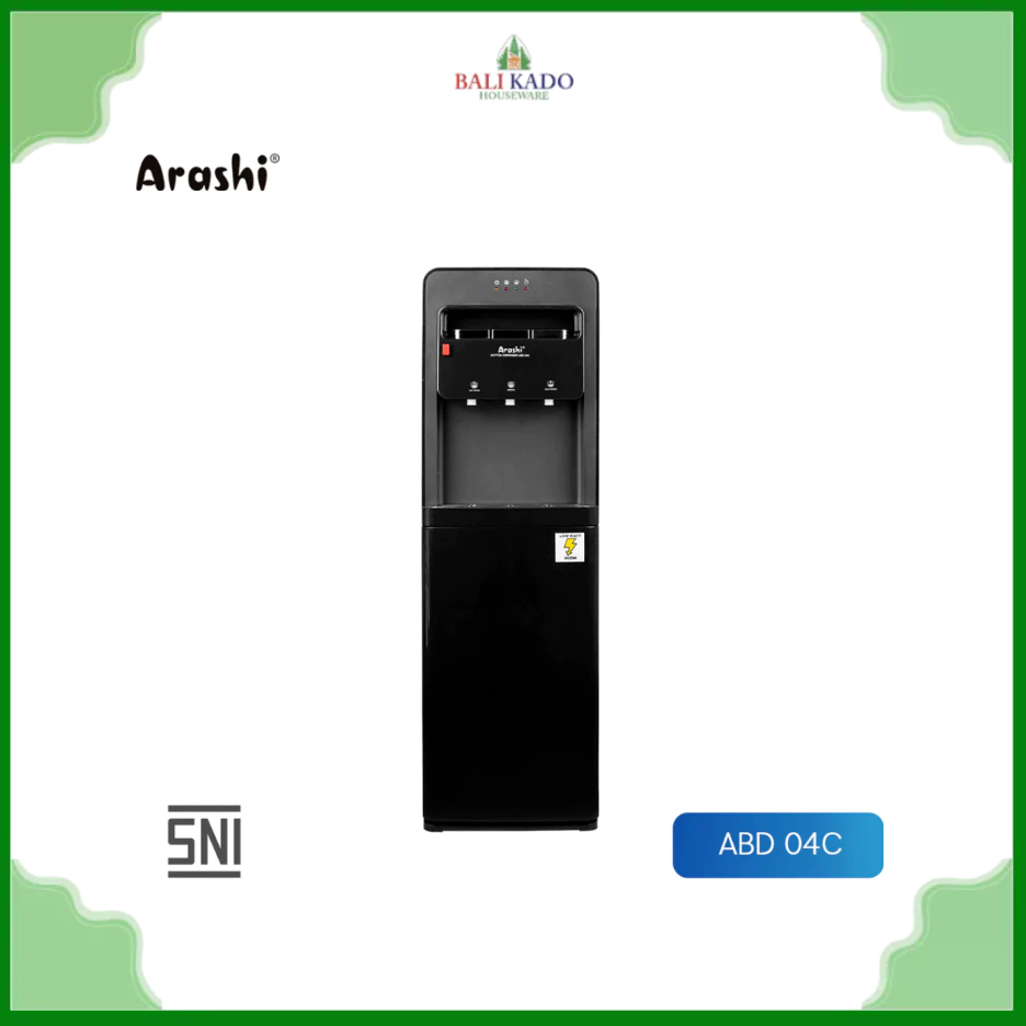 Arashi ABD-04C Dispenser Galon Bawah / Dispenser Air Panas Dingin Normal Arashi ABD 04C