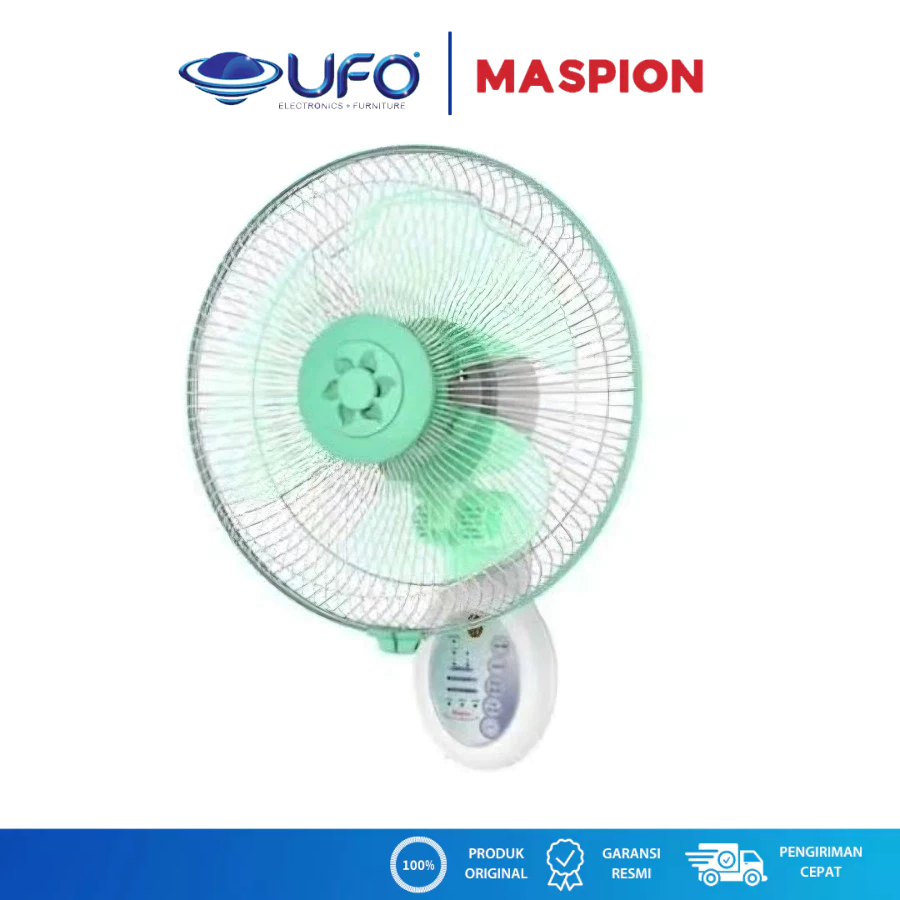 Maspion Kipas Angin Dinding Remote 12 Inch MWF-3001RC | MWF3001RC