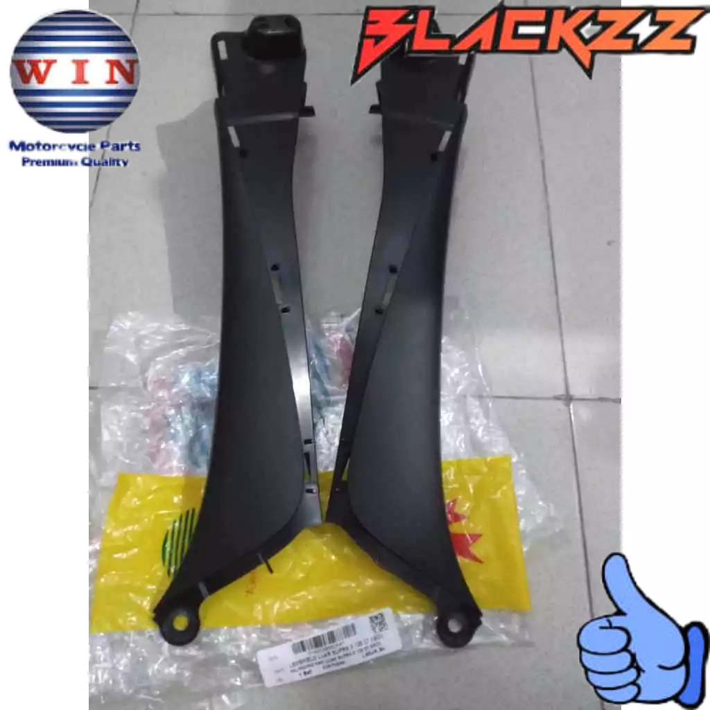Legshield Luar KANAN KIRI KECIL SAMBUNGAN Supra X 125 BATMAN 2007 2008 2009 2010 2011 2012 2013 2014