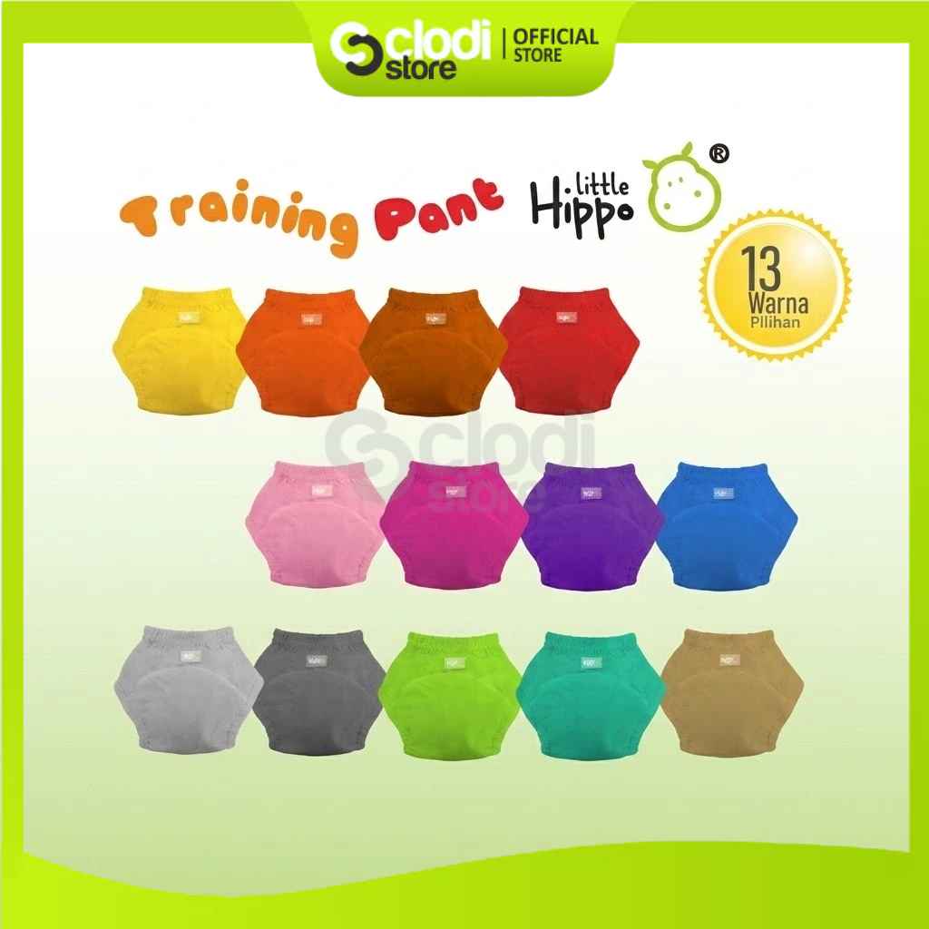 Training Pant Potty Training Little Hippo Bayi Anak Belajar Pipis Celana Dalam tatur Popok Cloth Dia