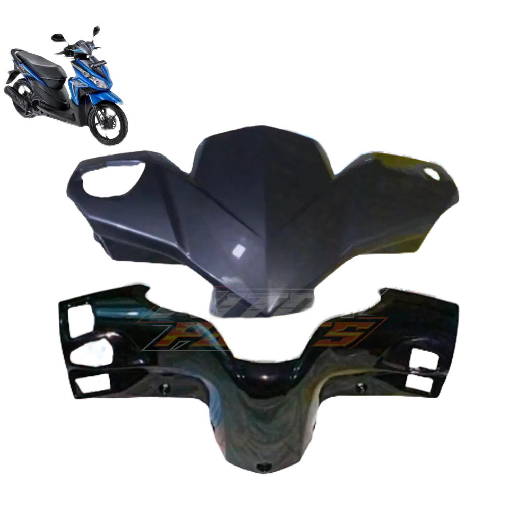 Batok Depan Belakang Vario Techno 110 Karbu Lama Grey / Batok Kepala Depan Belakang Vario Techno 110