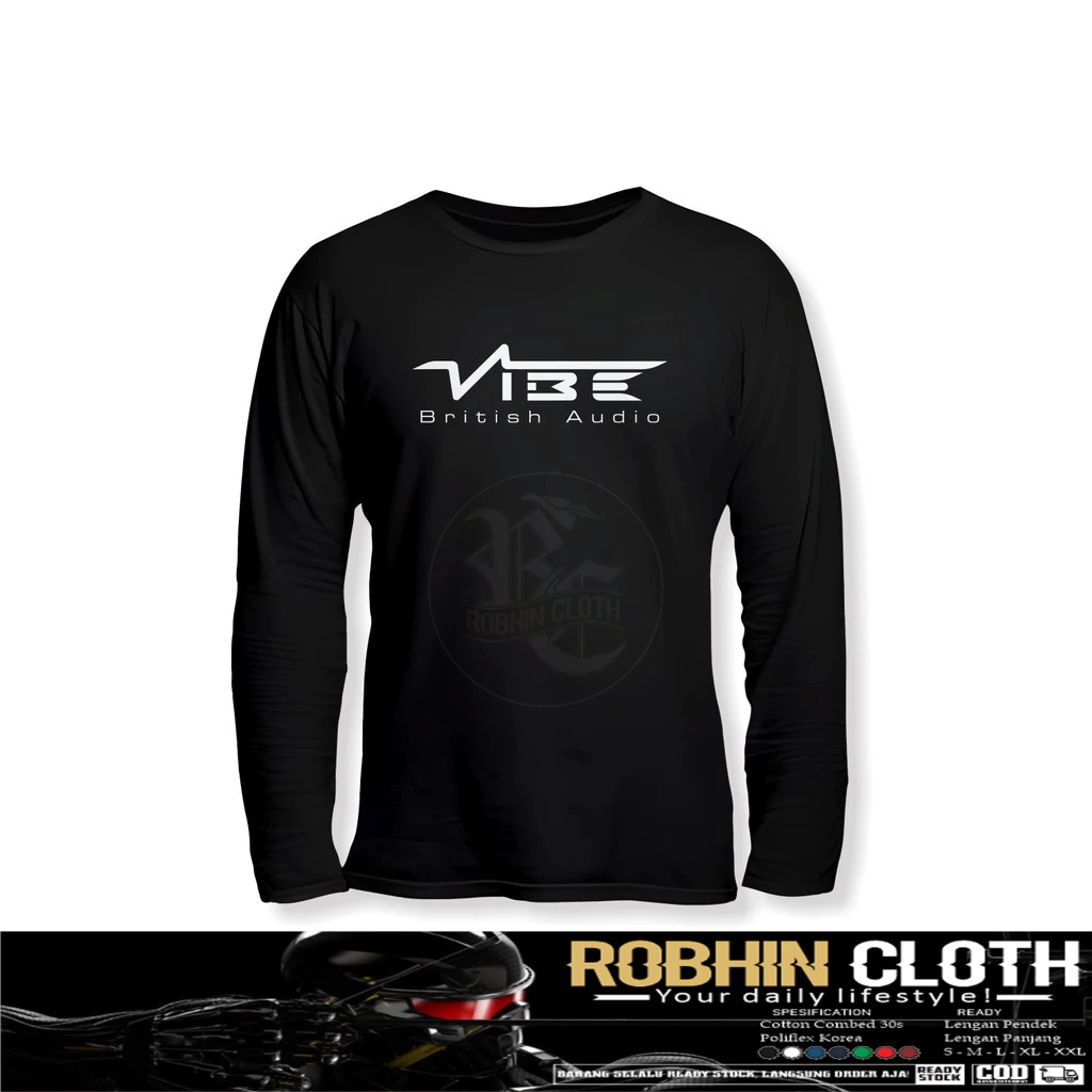 Kaos Baju Vibe Lengan Panjang Baju Otomotif