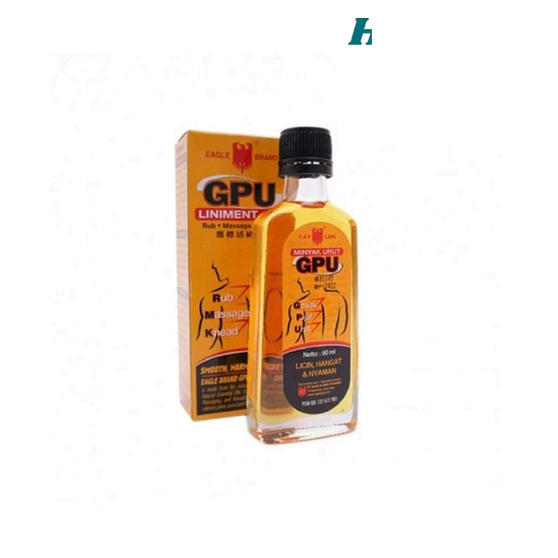 MINYAK URUT GPU CAP LANG 60ML