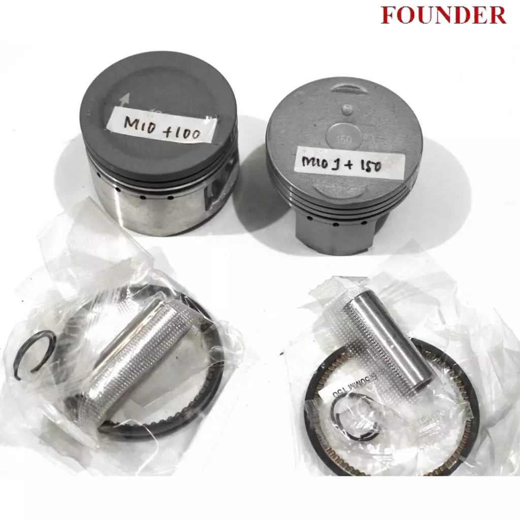 PISTON KIT SEHER SET MIO 100 & MIO 150 ORIGINAL BERKUALITAS TINGGI, PISTON KIT MIO 100 PISK2155 & PI