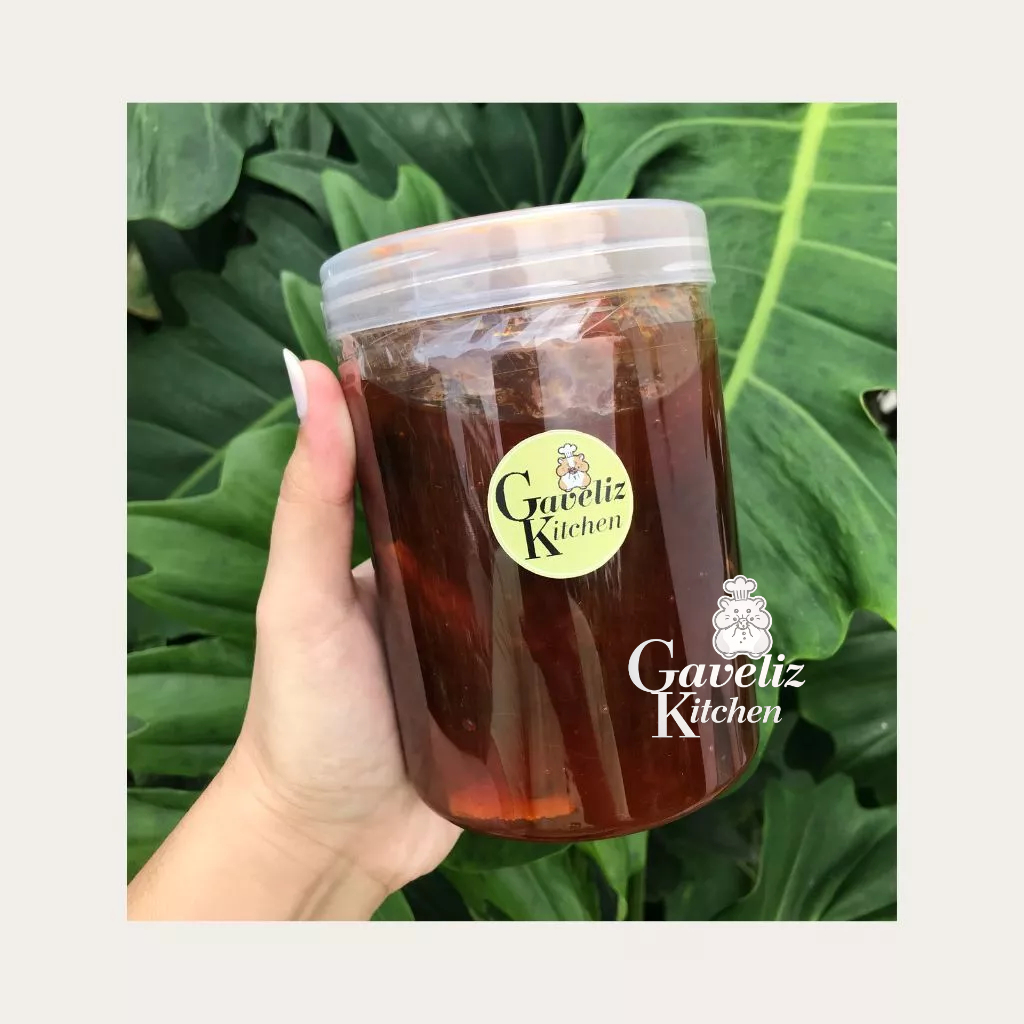 Gaveliz Kitchen  Sirup Kietna Jeruk Kasturi Isi Padat Kental Buah Semboy Toples 1kg