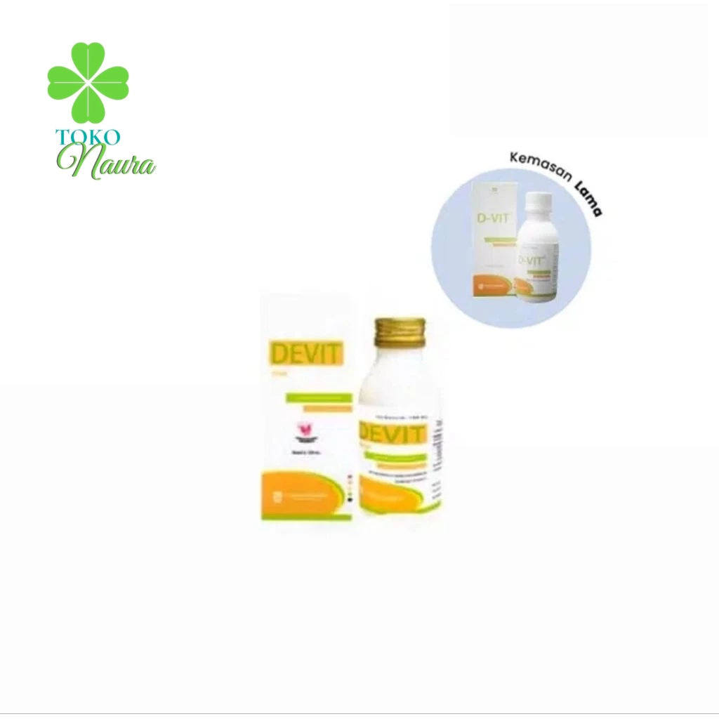 DEVIT SIRUP/ D-Vit  SIRUP Vitamin D3 400IU Rasa Jeruk