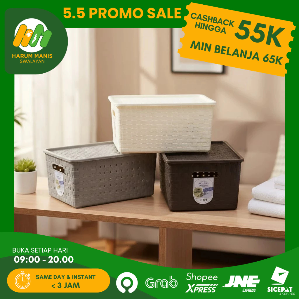 KERANJANG HAWAII LUGANO 9250 DT (S) / KOTAK PENYIMPANAN SERBAGUNA