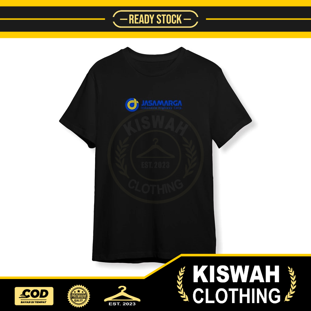 Kaos Tshirt Jasa Marga Logo Baju Perusahaan