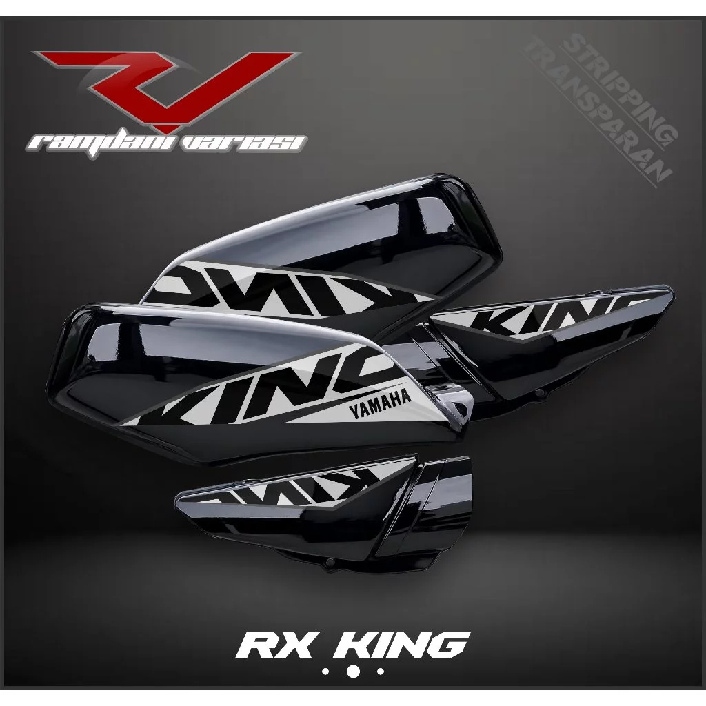 STRIPING RX KING TRANSPARAN/STIKER VARIASI RX KING/RX KING BYANGKEROK