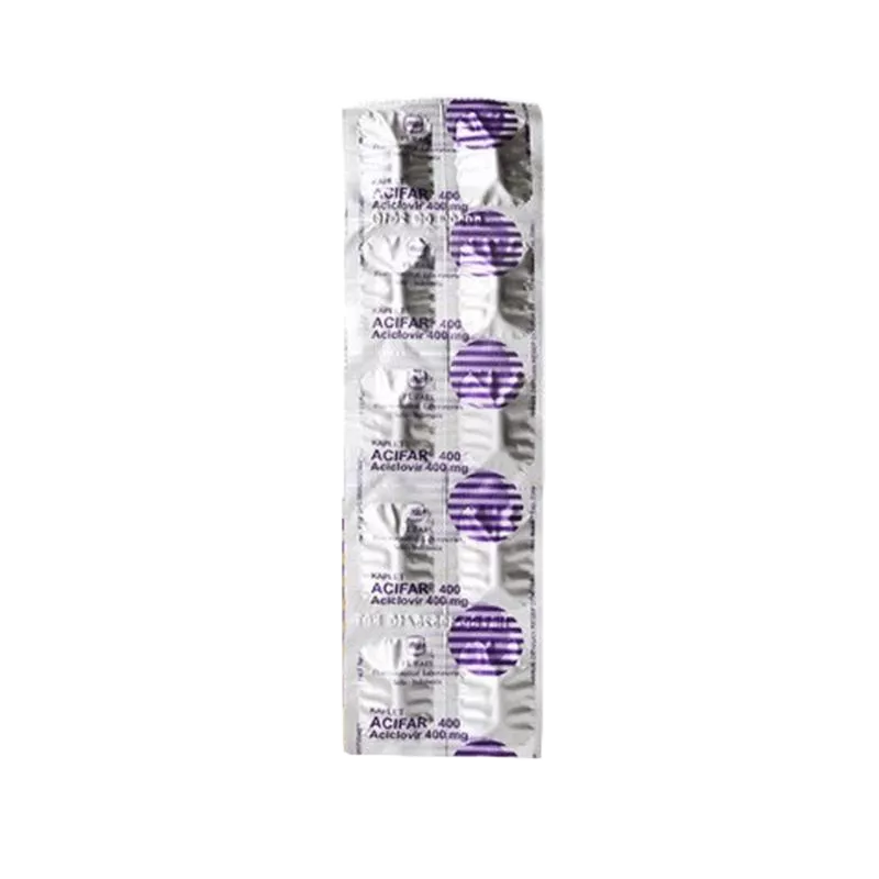 ACIFAR 400 400 MG 1 STRIP @ 10 KAPLET