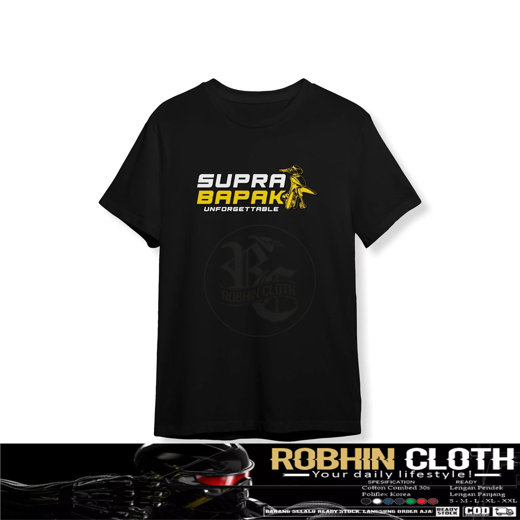 Kaos Baju Supra Bapak Unforgettable Kaos Distro