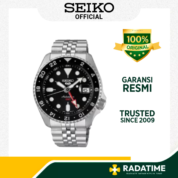 Jam Tangan Pria Original Seiko 5 SKX s Style GMT SSK001 K1 Garansi Resmi
