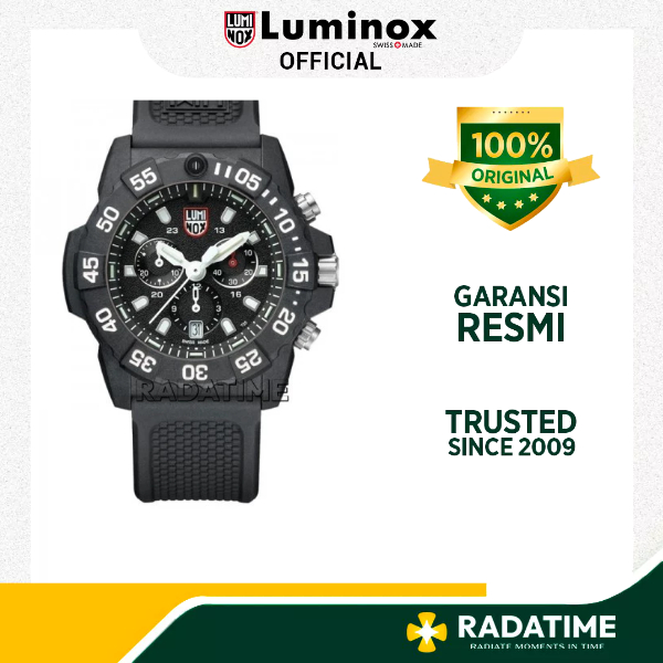 Jam Tangan Pria Luminox L-3581 Navy Seal Chronograph Military Dive Watch 100% Original