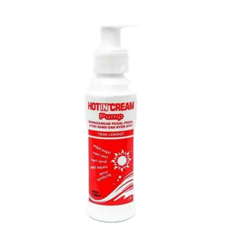 HOT IN CREAM PUMP BOTOL 120ML