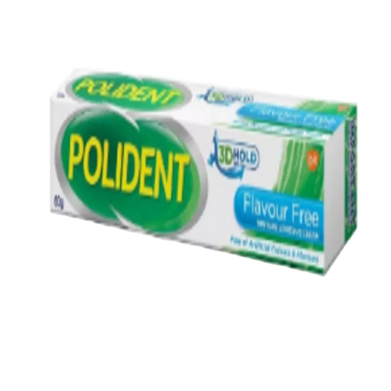 POLIDENT DENTURE ADHESIVE 60GR