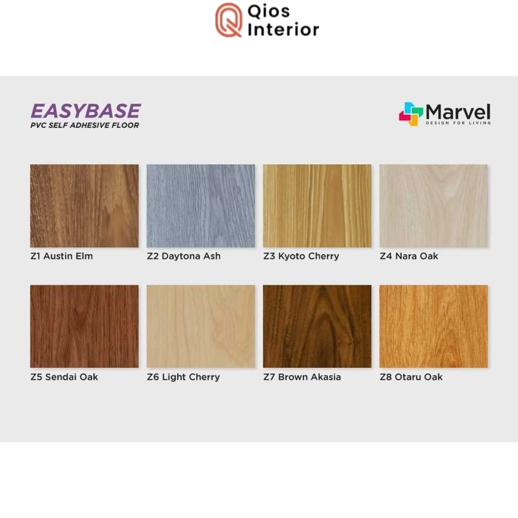 vinyl lantai stiker/ Vinyl Sticker 2mm Marvel LVT Easy / Lantai Kayu Vinyl / Marvel Lantai Vinyl Sti
