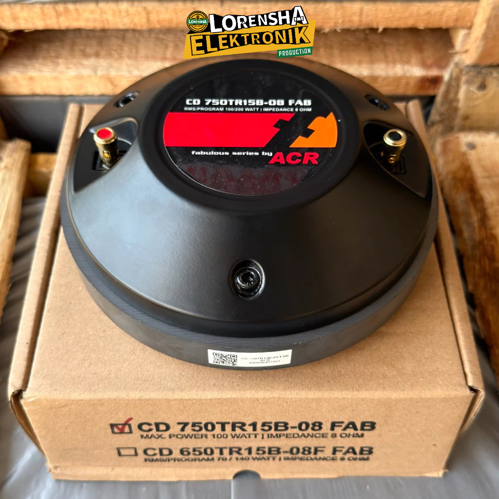 Driver Tweeter ACR Fabulous CD750TR15B-08