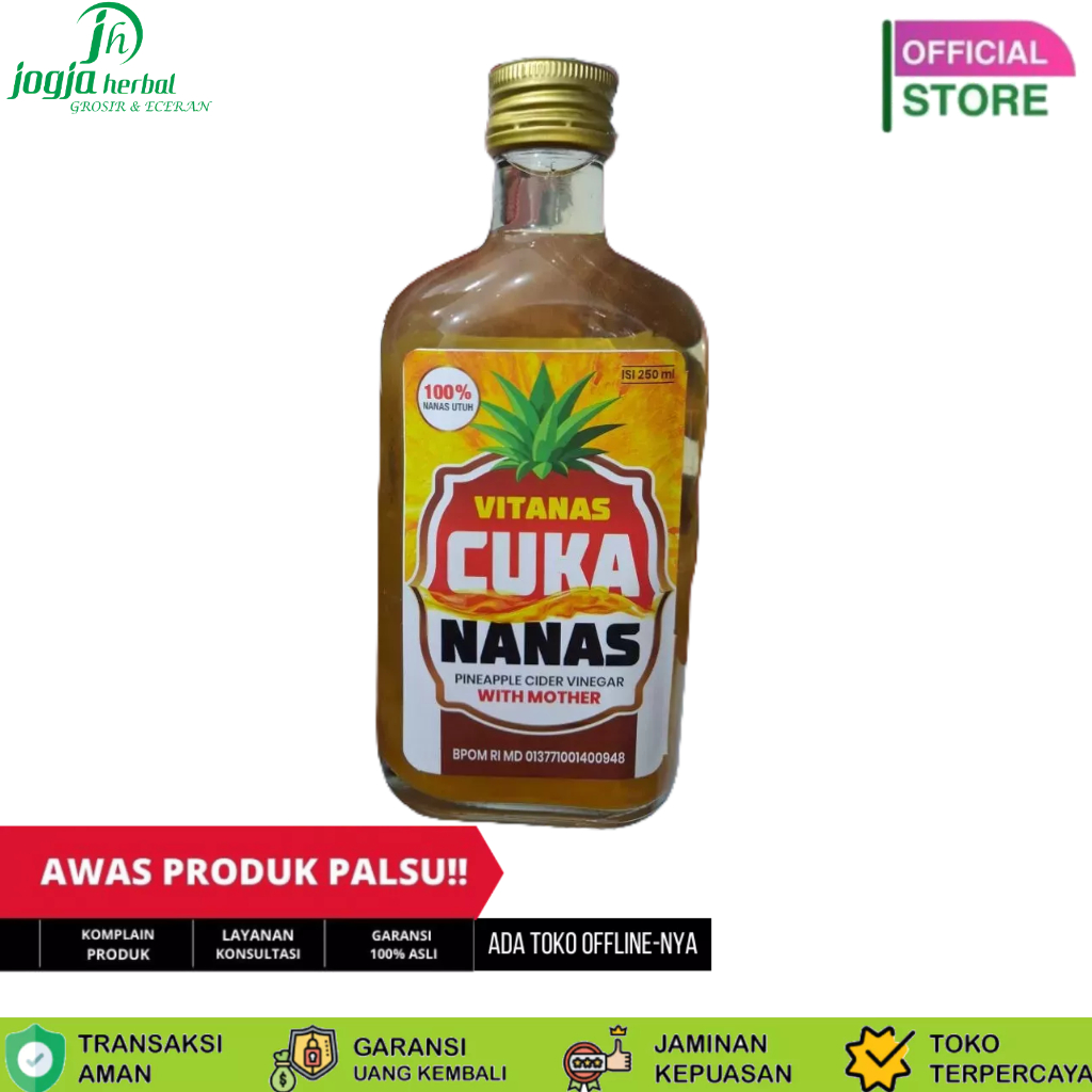 Cuka Nanas Vitanas Turunkan Kadar Gula Darah