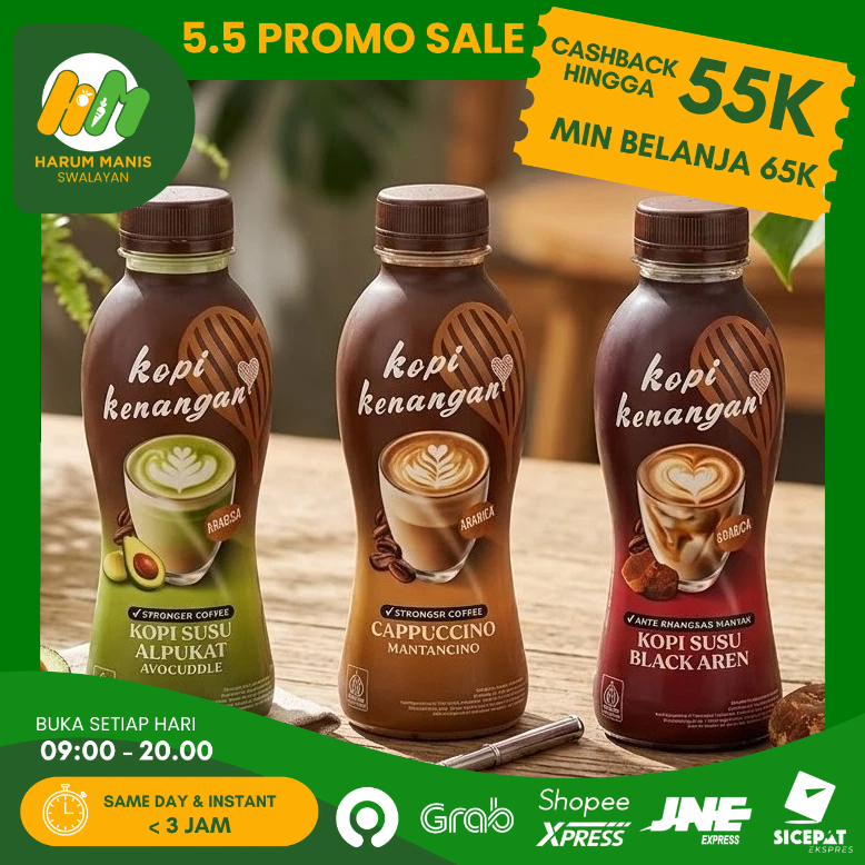 KOPI KENANGAN 220ML / KOPI KENANGAN AVOCUDDLE 220ML / KOPI KENANGAN MANTANCINO 220ML / KOPI KENANGAN