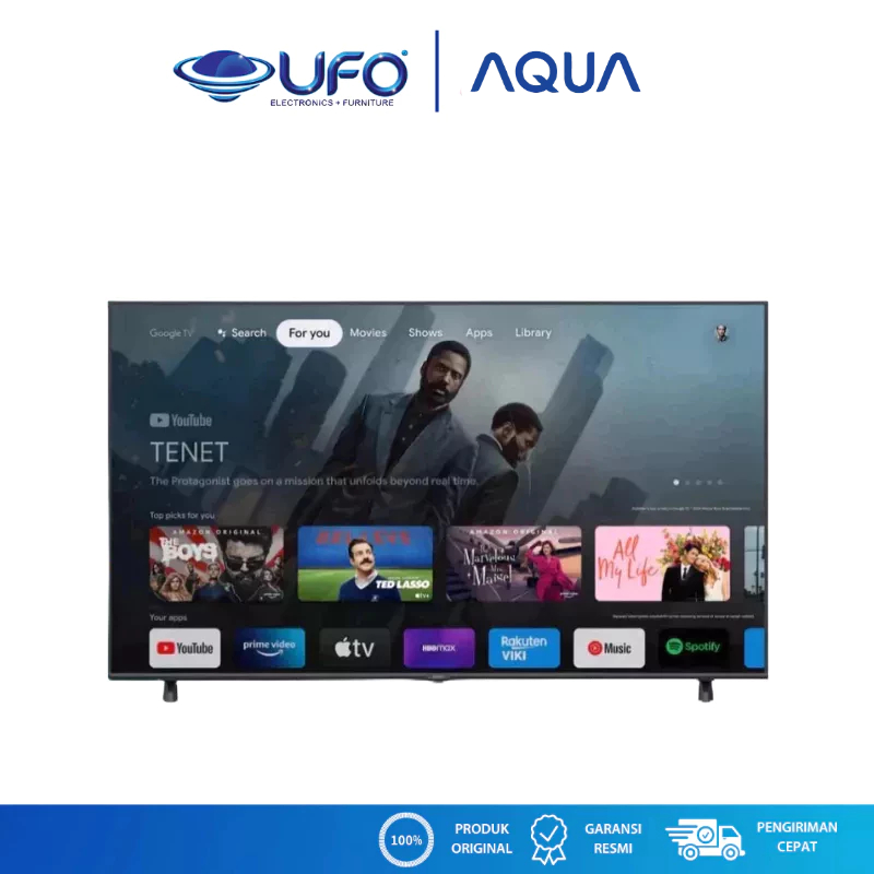 AQUA 43 Inch LED Smart Google TV Full HD AQT43K85FFX